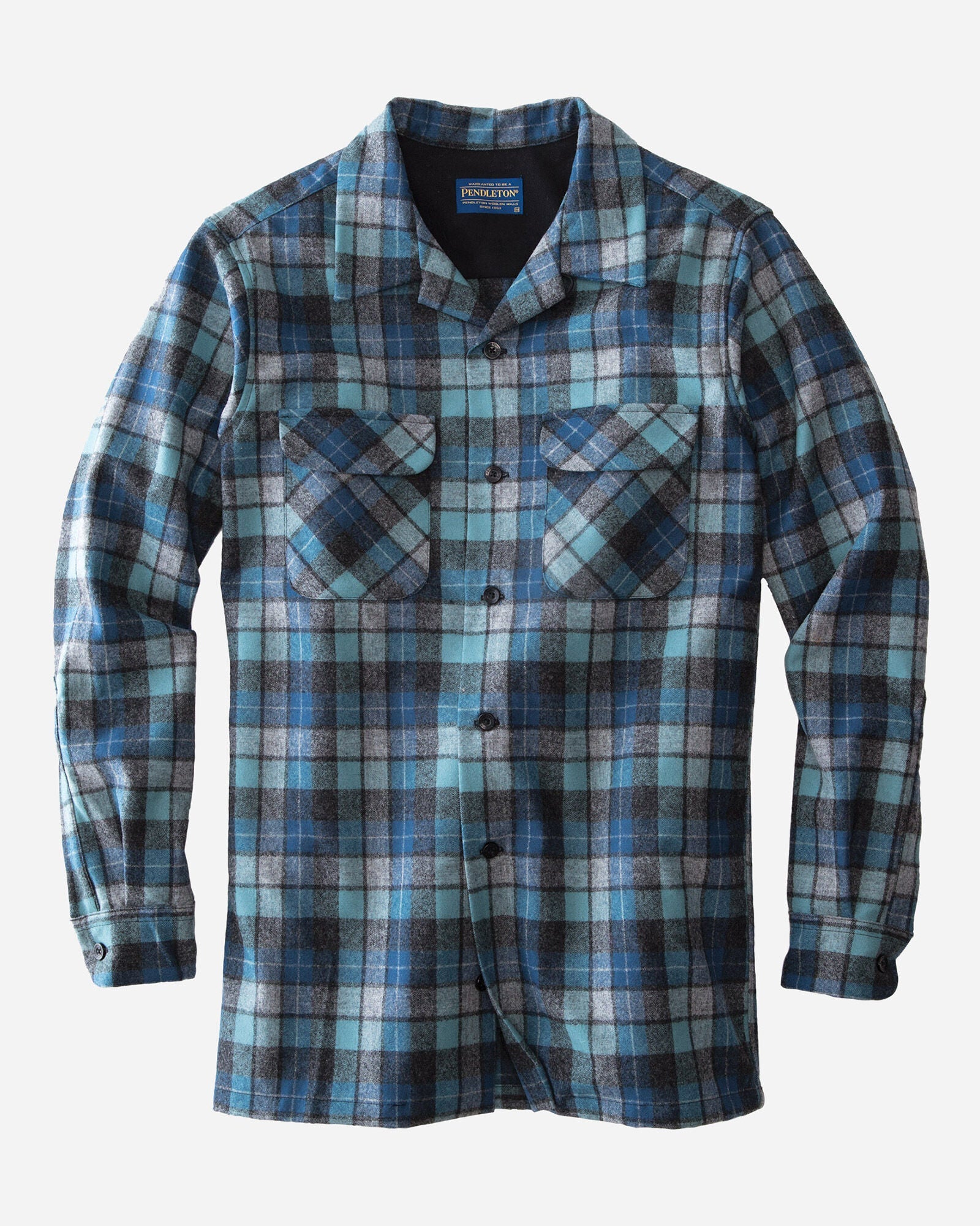 Board Shirt Blue Original Surf Plaid