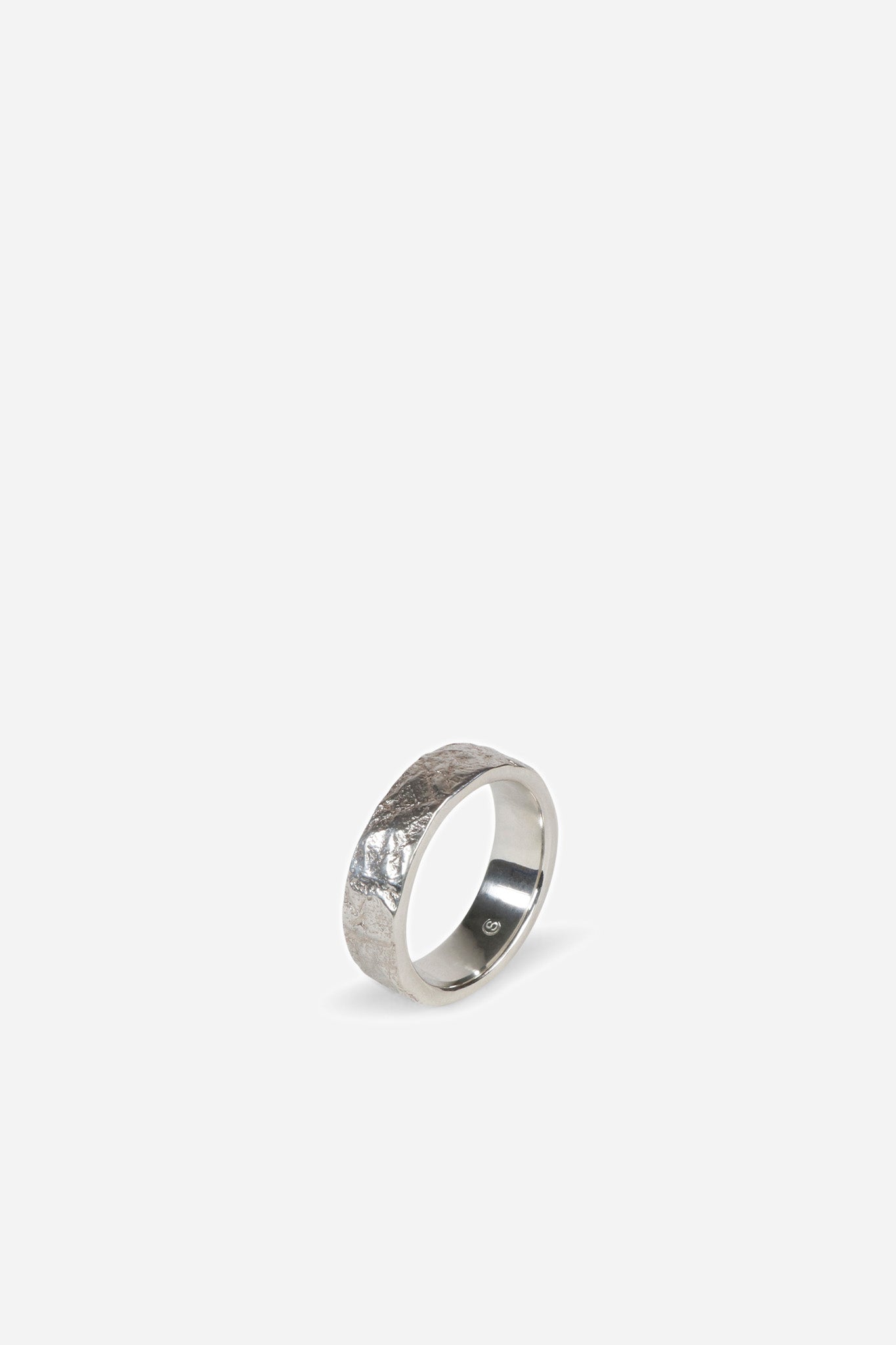 TYPE004 Crumpled Ring 925 Silver