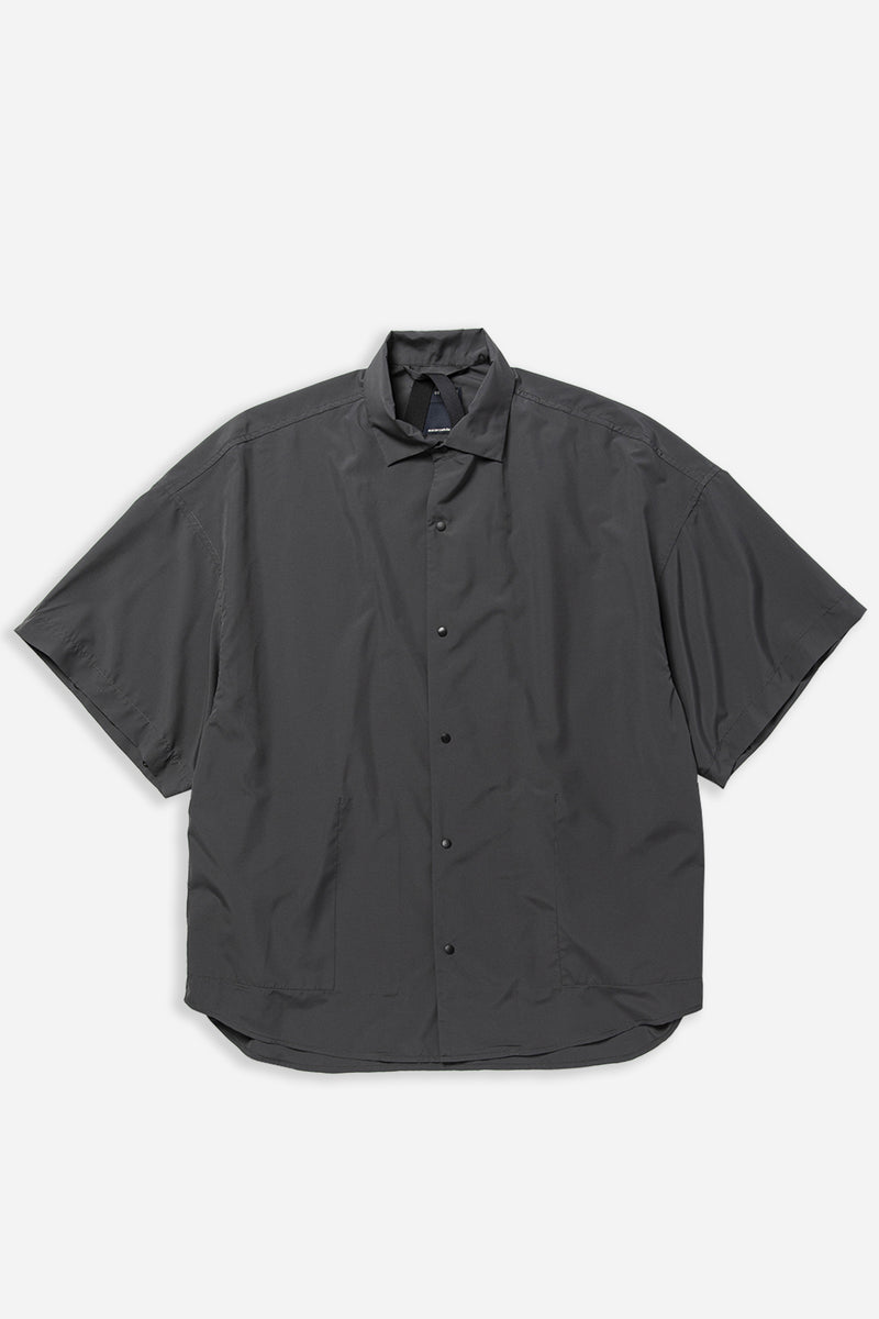 Feather Smooth Snap Shirt Charcoal