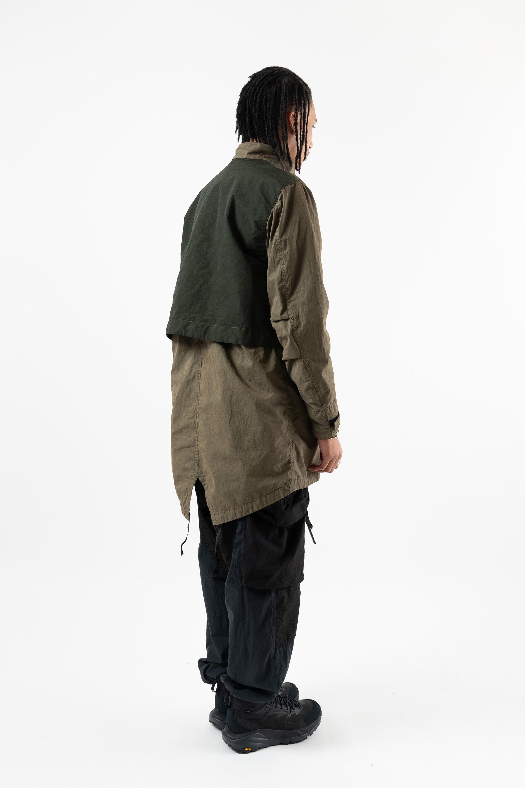 Fishtail MF All Season Military Parka Raf Green
