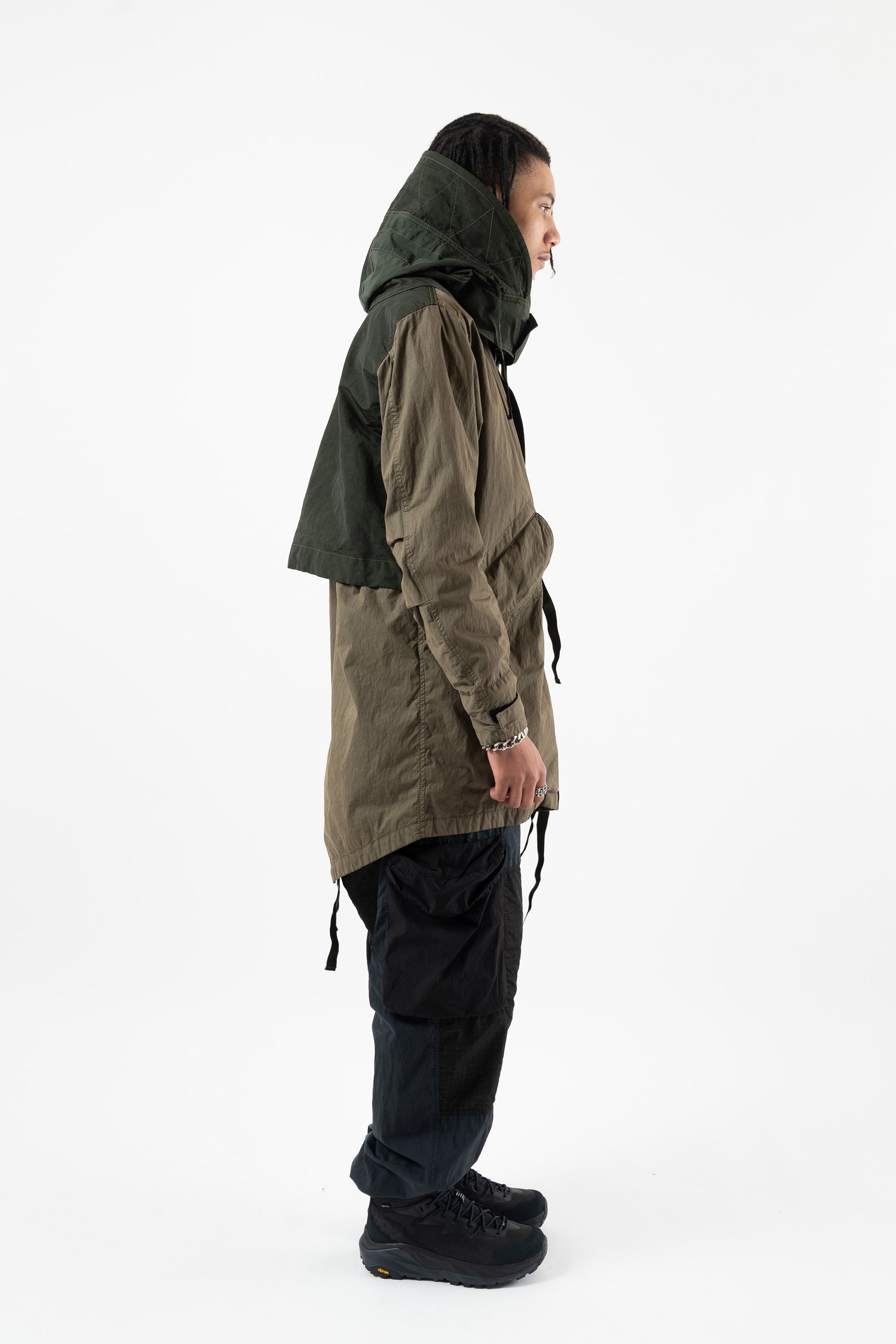 Fishtail MF All Season Military Parka Raf Green