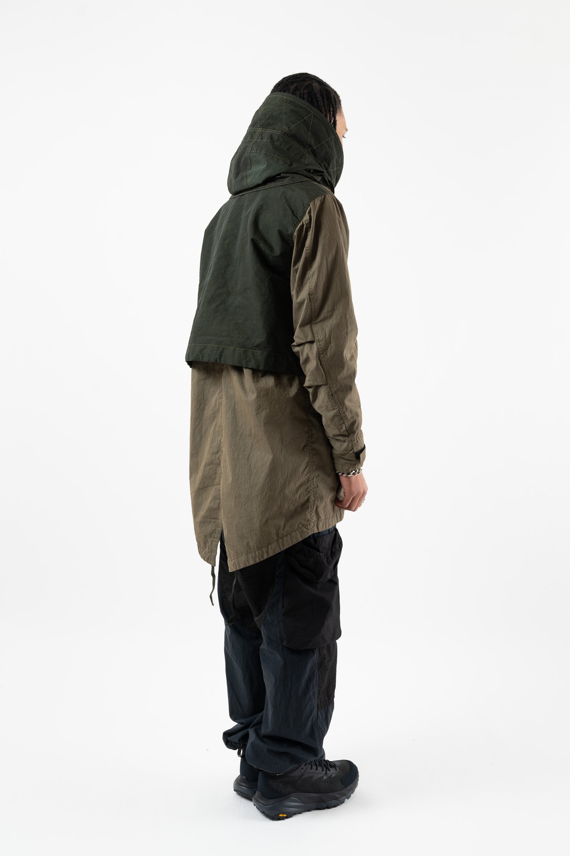 Fishtail MF All Season Military Parka Raf Green