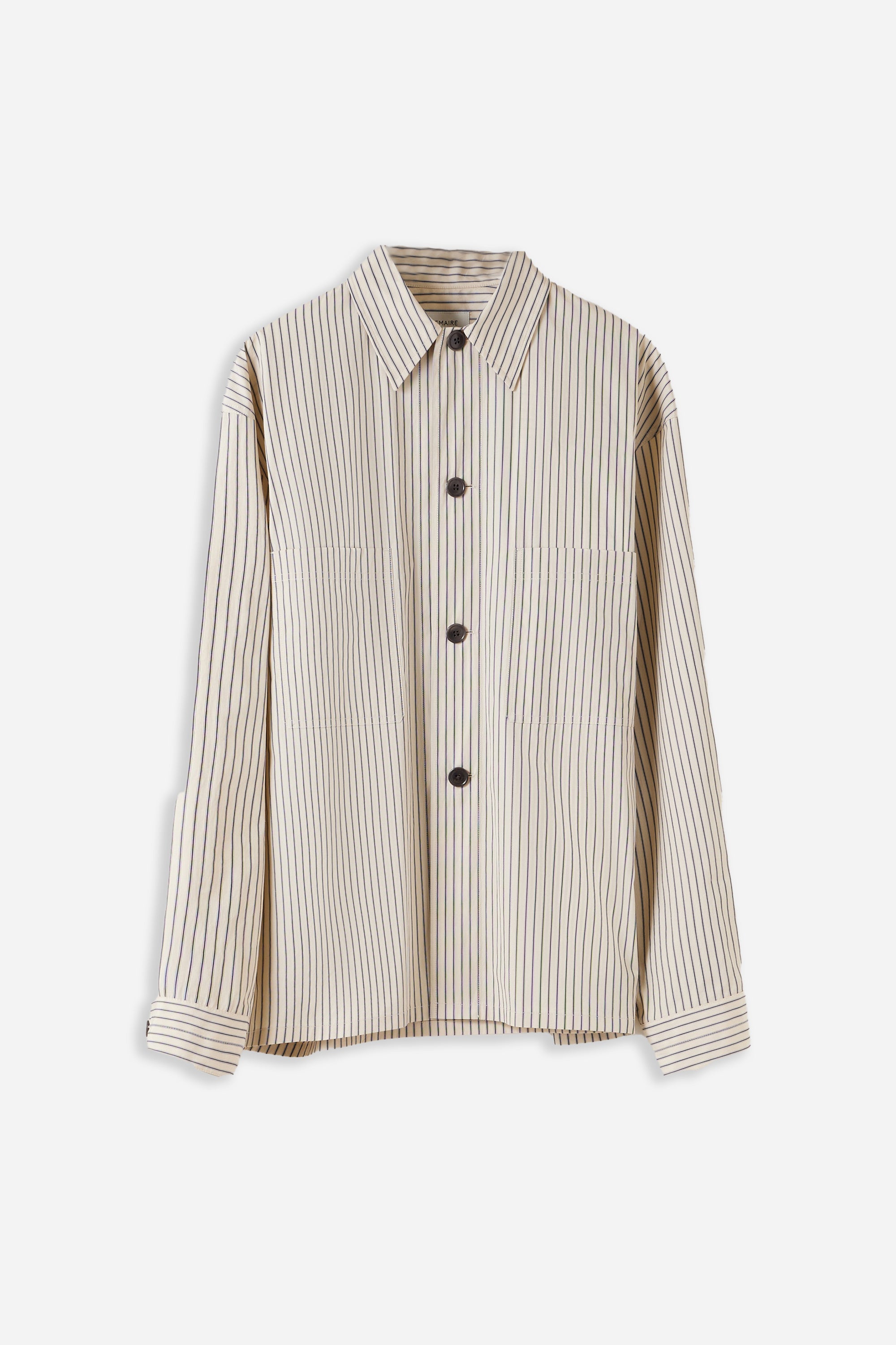 Lemaire Pyjama Shirt Mastic/Navy/White – HAVN