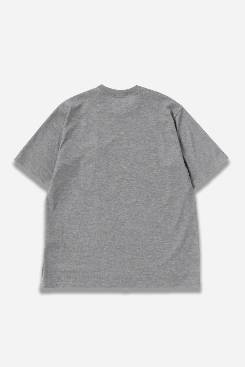 Polyester Seamless SS T-Shirt Grey
