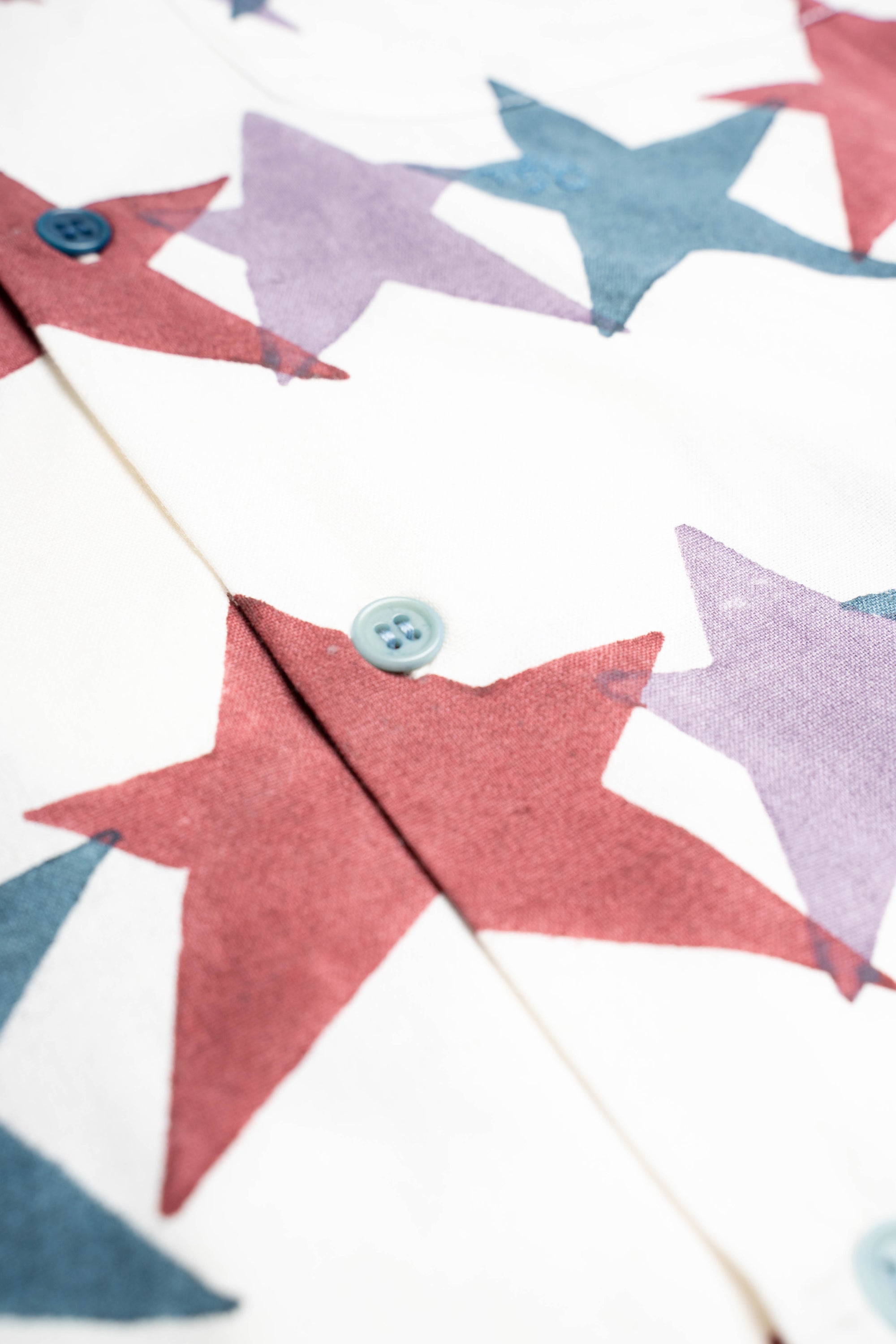 Shore Shirt Star Block Print