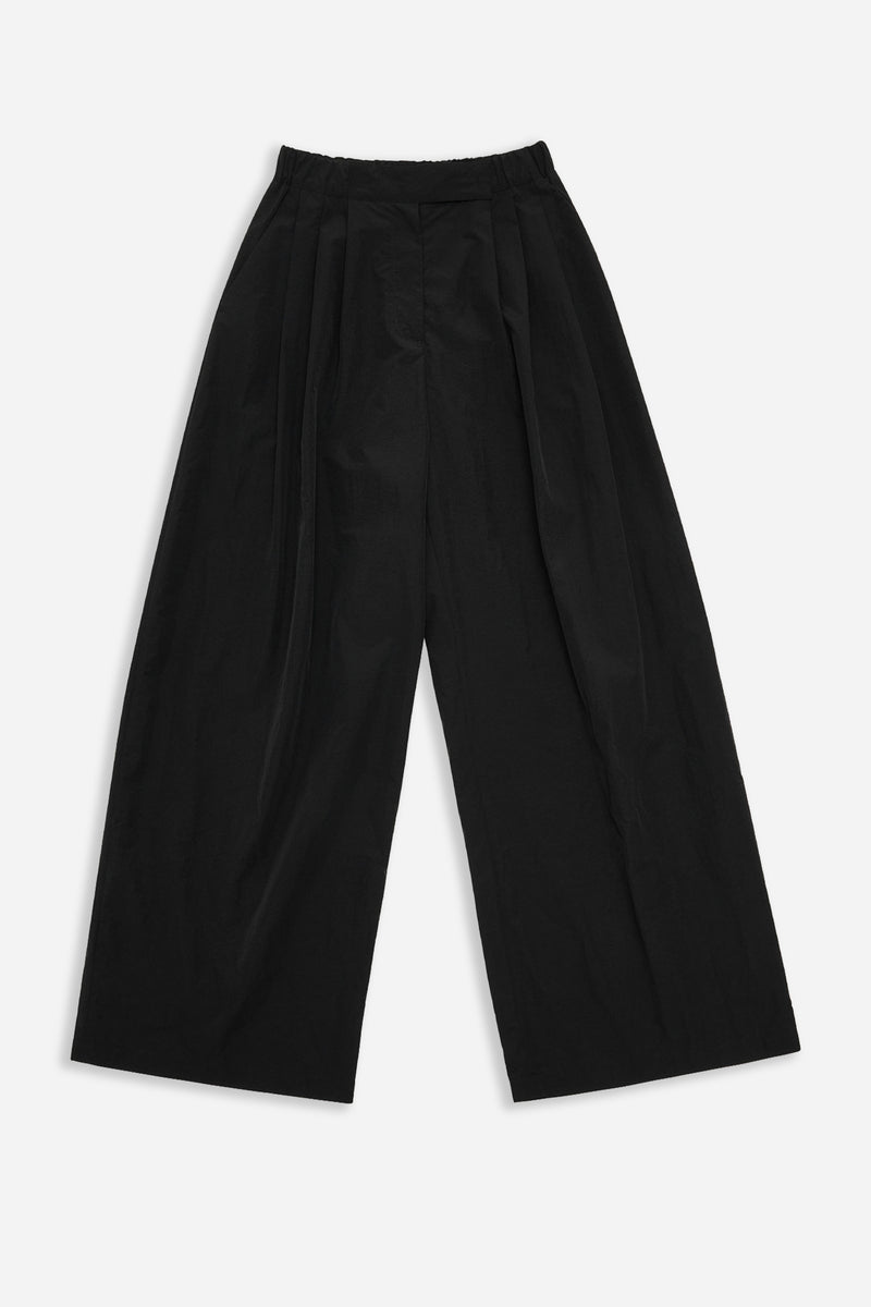 Amomento Three Tuck Banding Pants Black – HAVN