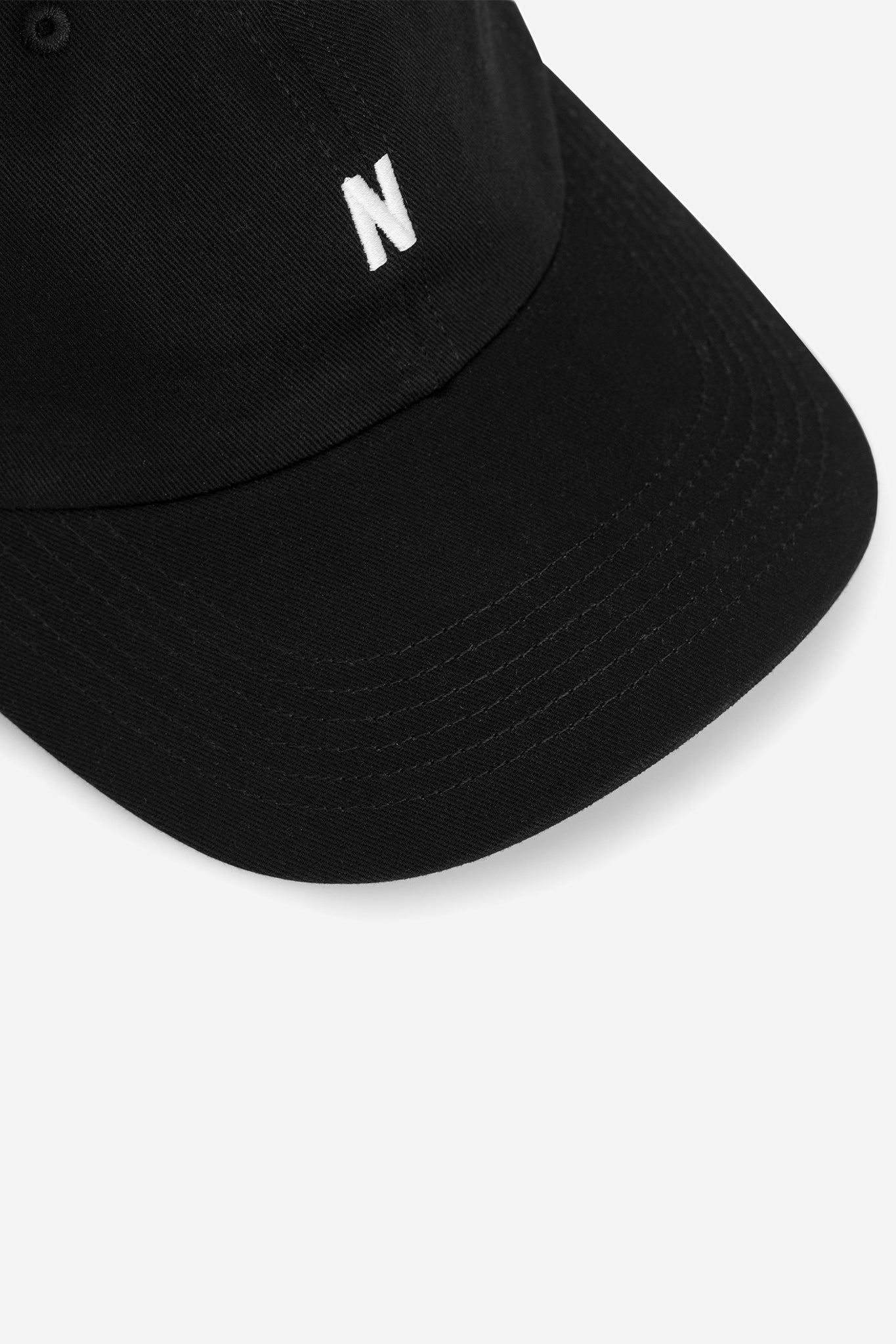 Twill Sports Cap Black