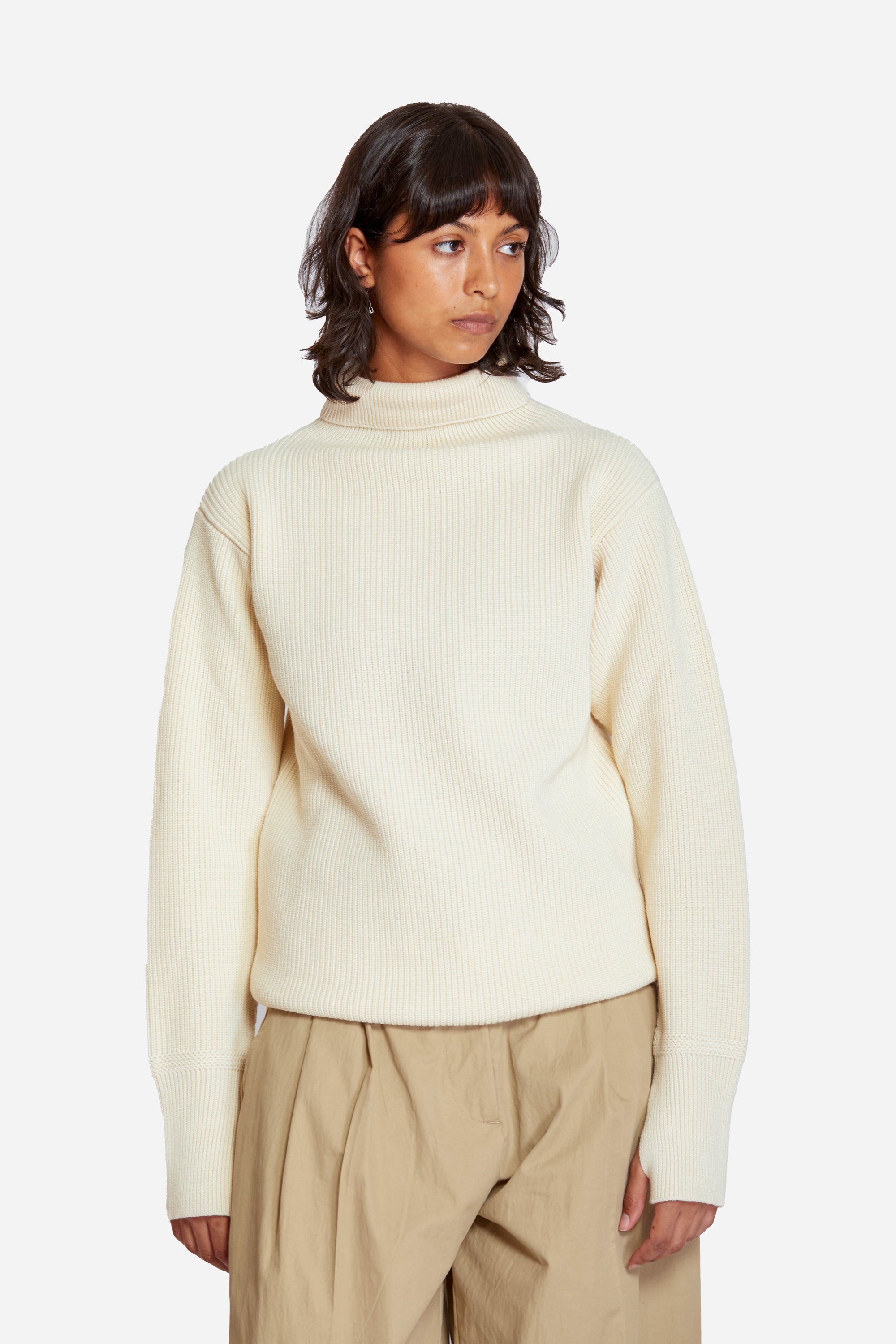 Sailor Turtleneck Off-White