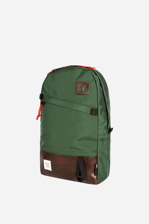 Daypack Leather Forest/Brown Leather