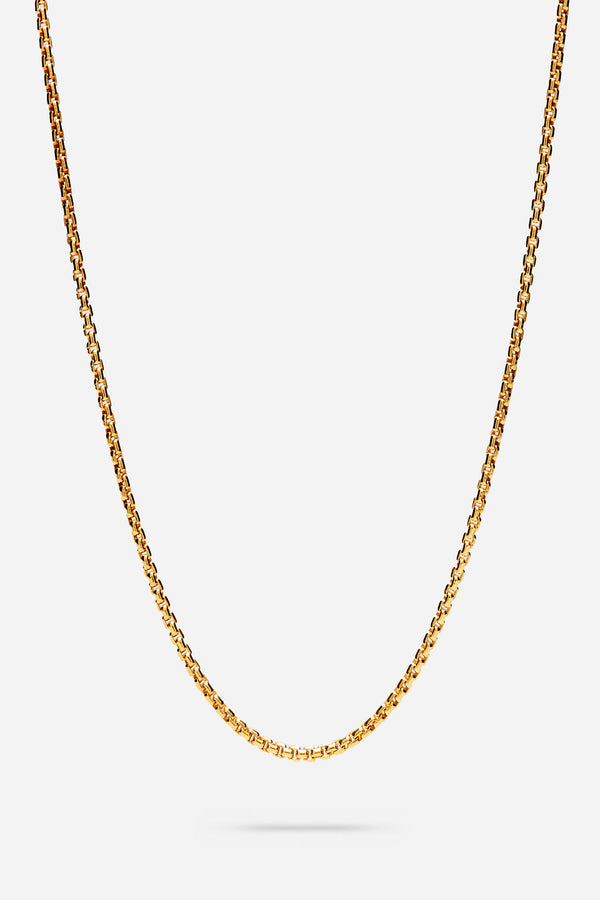 Venetian Chain Single M Gold