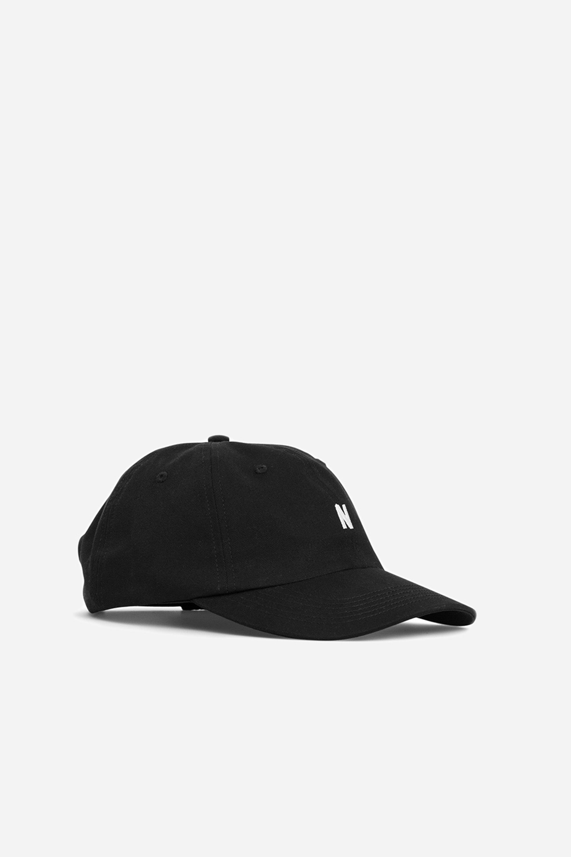 Twill Sports Cap Black