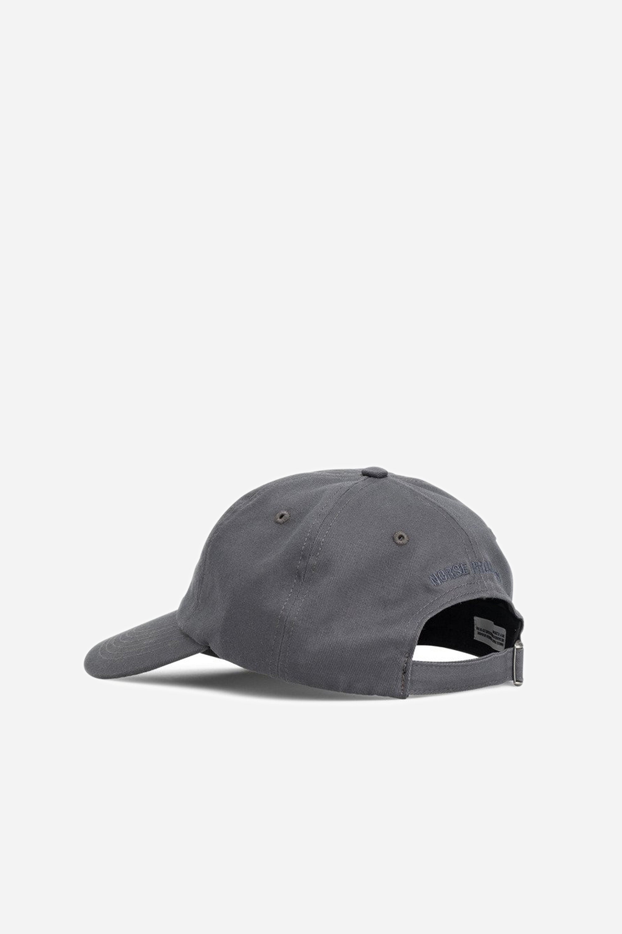 Twill Sports Cap Magnet Grey