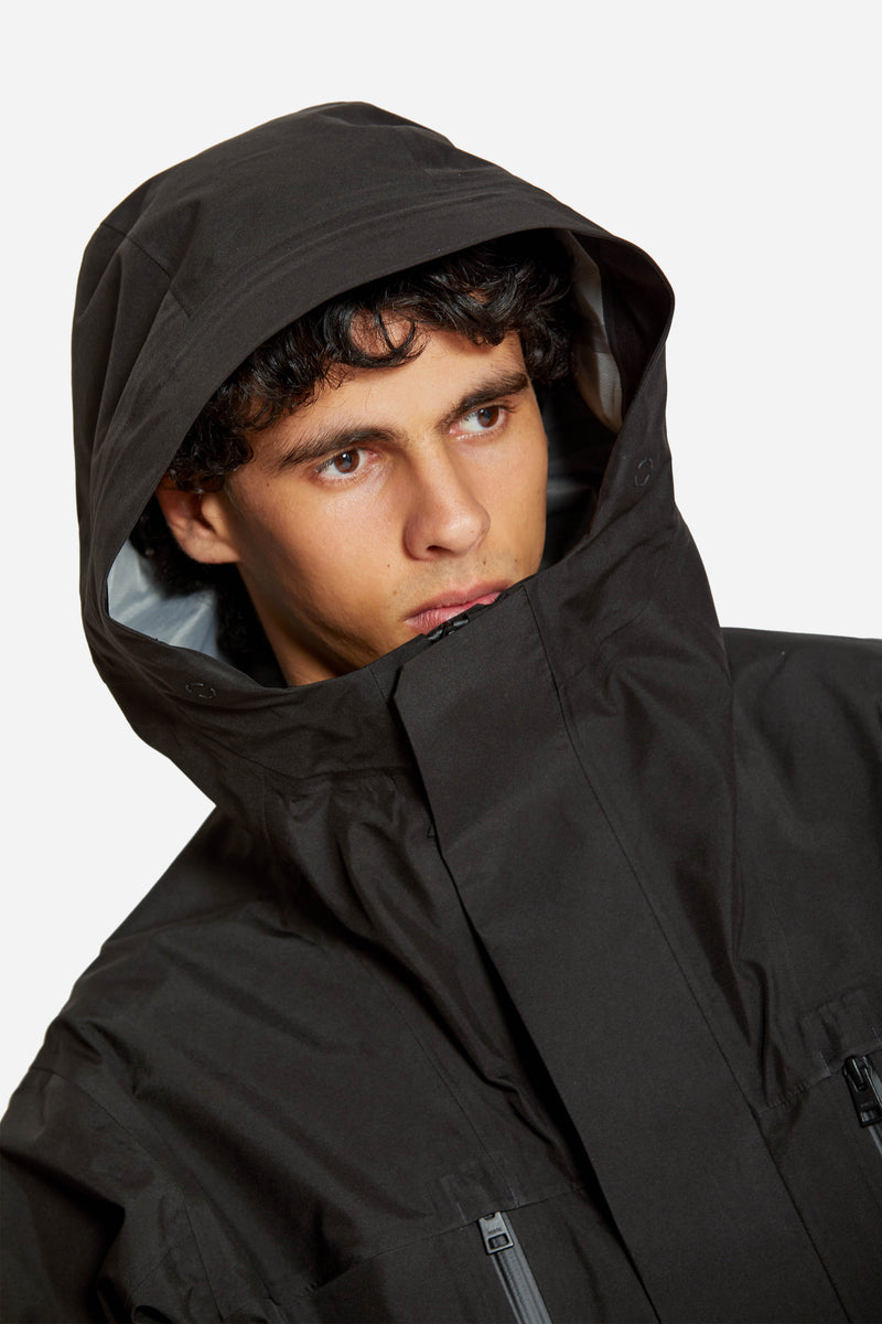 ARKTISK by Norse Projects Hooded Parka Gore-Tex 3L Shell Black – HAVN