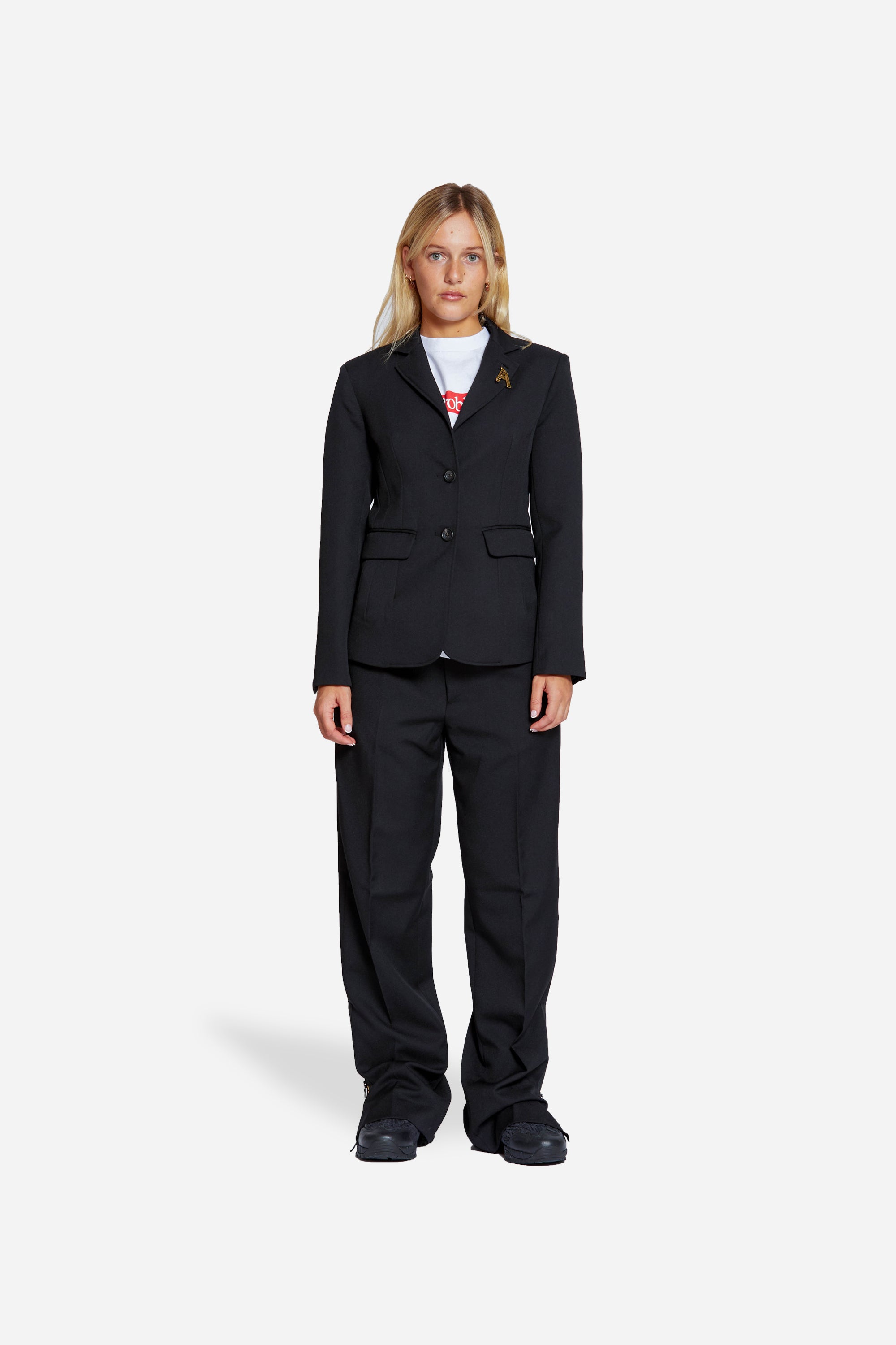 Shrunken Tailored Jacket Black