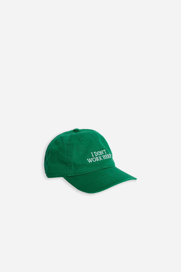 Sorry I Don't Work Here Hat Green