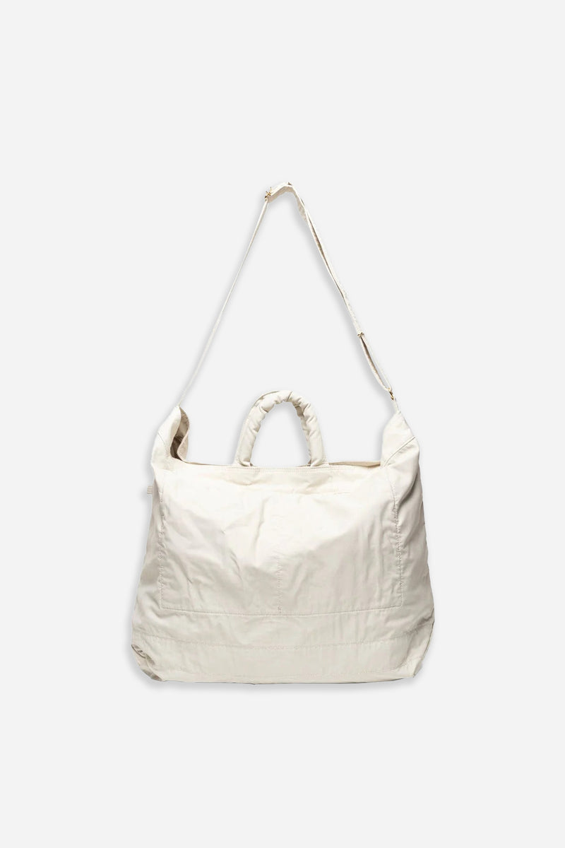 Mile 2Way Tote Bag (S) White