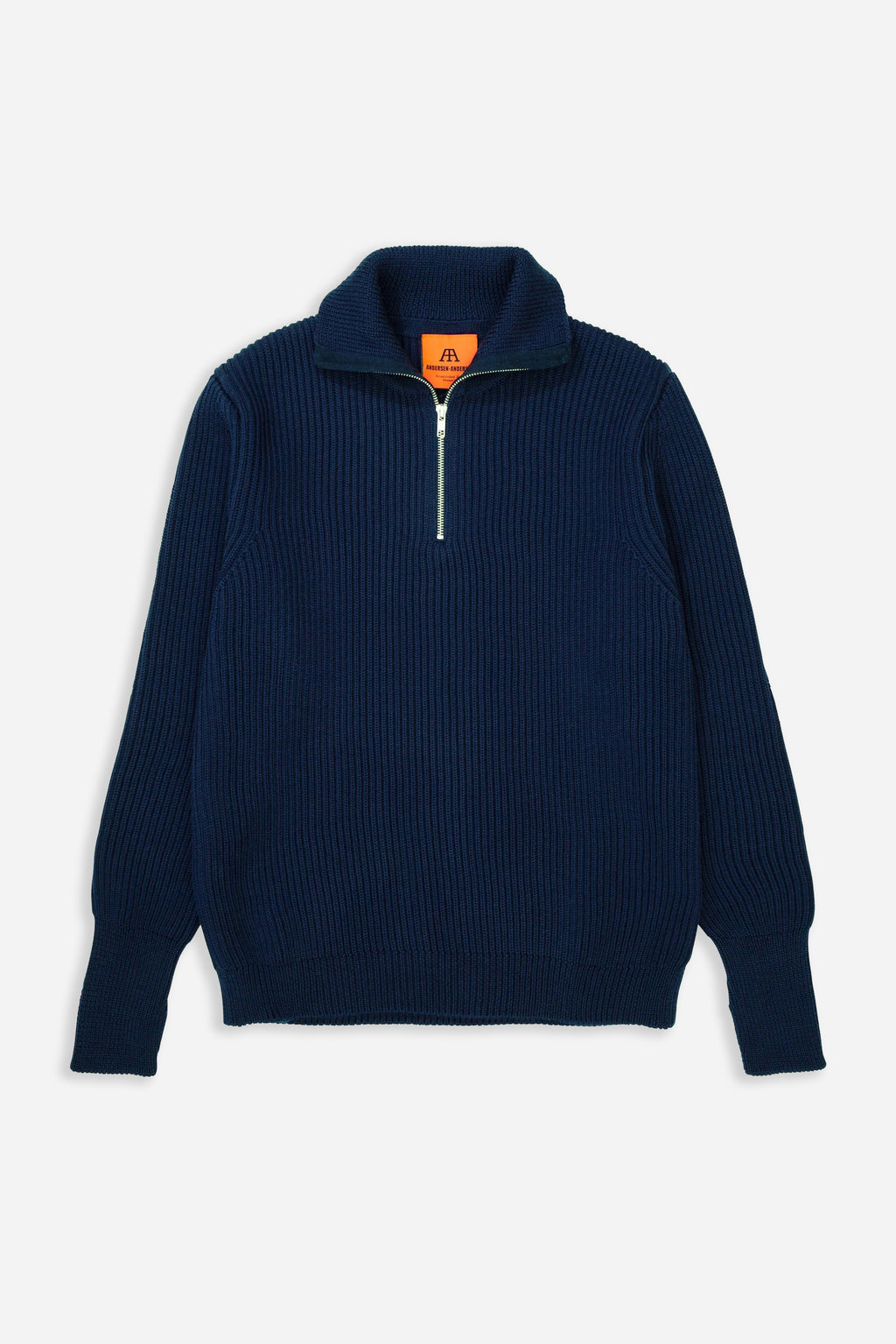 Andersen-Andersen Navy Half Zip Royal Blue – HAVN