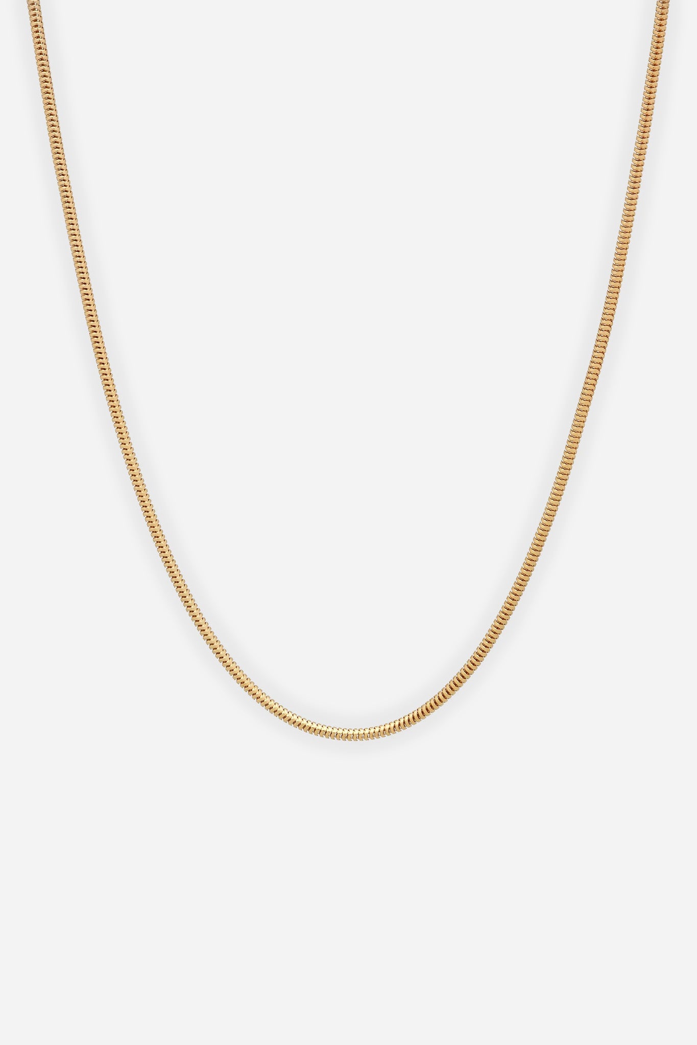 Snake Chain Slim Gold